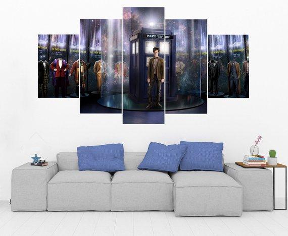 Doctor Who Tardis 11 – Movie Canvas Wall Art