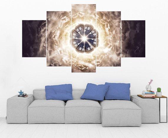 Doctor Who Tardis 8 – Movie Canvas Wall Art