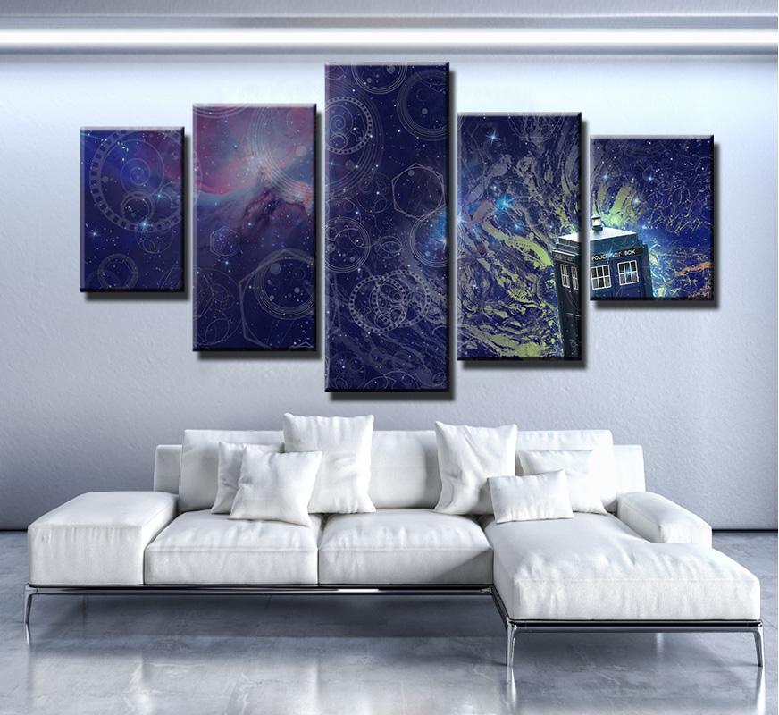 Doctor Who Tardis Movie – Canvas Wall Art