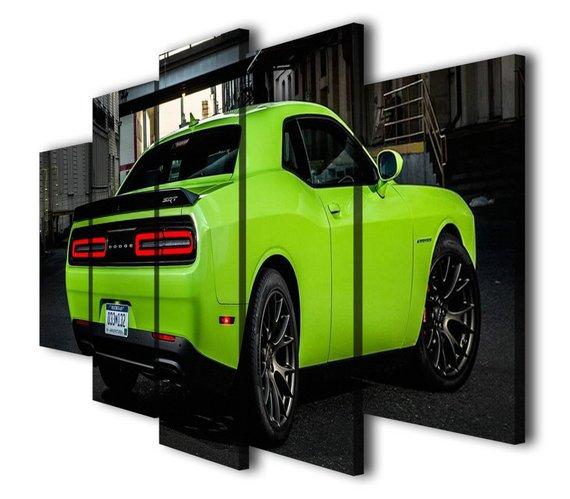Dodge Challenger Srt – Automative Canvas Wall Art