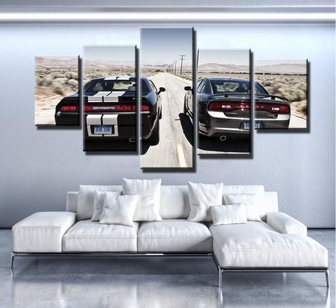 Dodge Muscle 1 – Automative Canvas Wall Art
