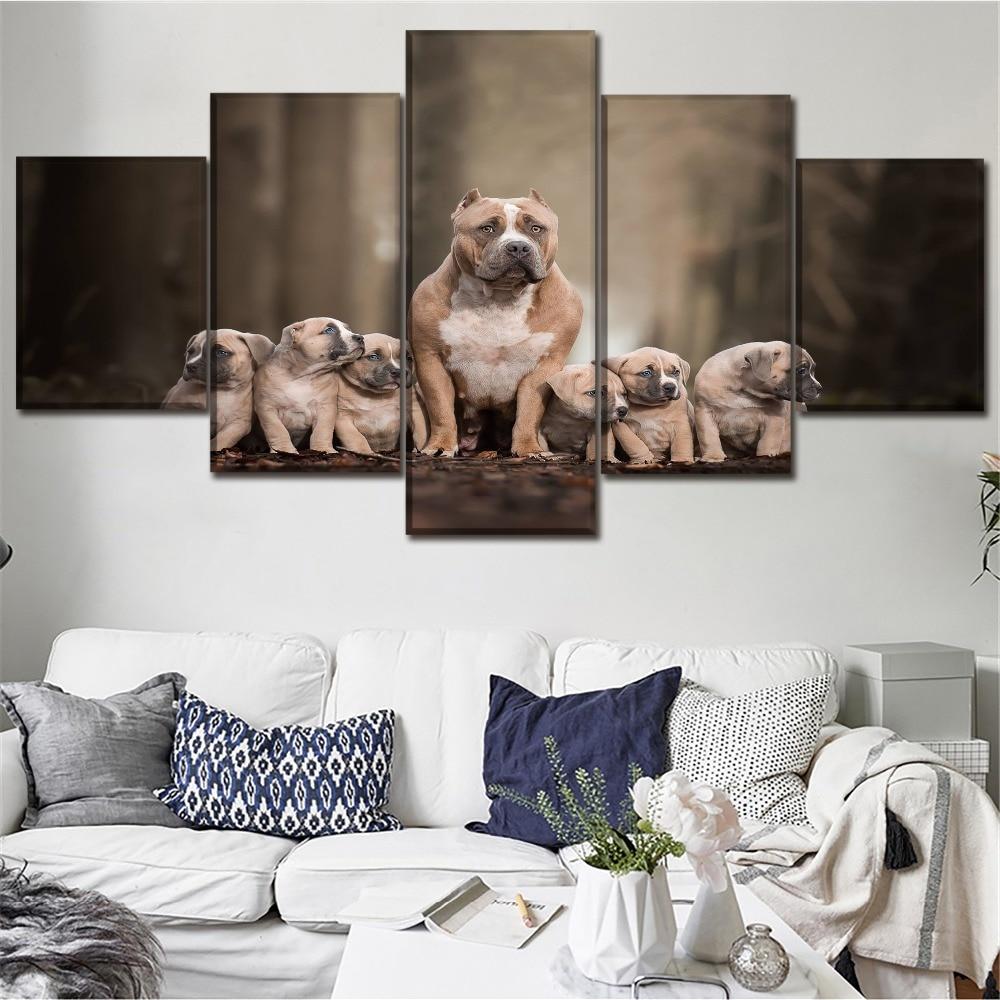 Dog Lovely 1 – Animal Canvas Wall Art