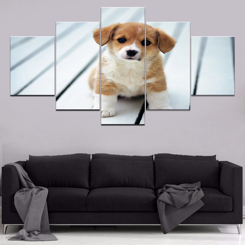 Dog Lovely 3 – Animal Canvas Wall Art