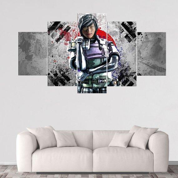 Dokkaebi Rainbow Six Siege Gaming Canvas Wall Art