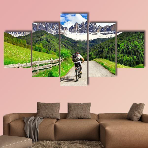 Dolomites Mountains In Northen Italy – Sport Canvas Wall Art