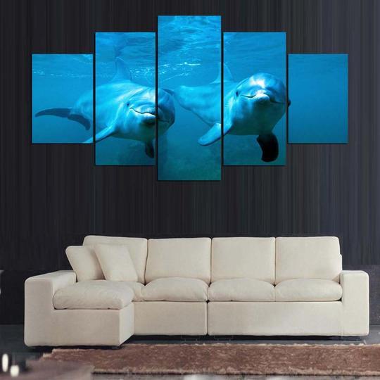 Dolphin – Animal Canvas Wall Art
