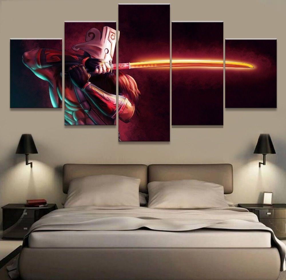 Quadro Dota 2 Game Gaming Canvas Wall Art