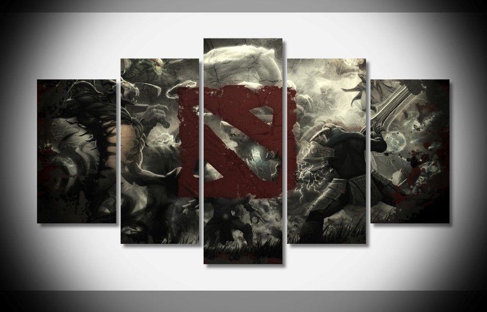 Dota 2 Pc Game – Gaming Canvas Wall Art