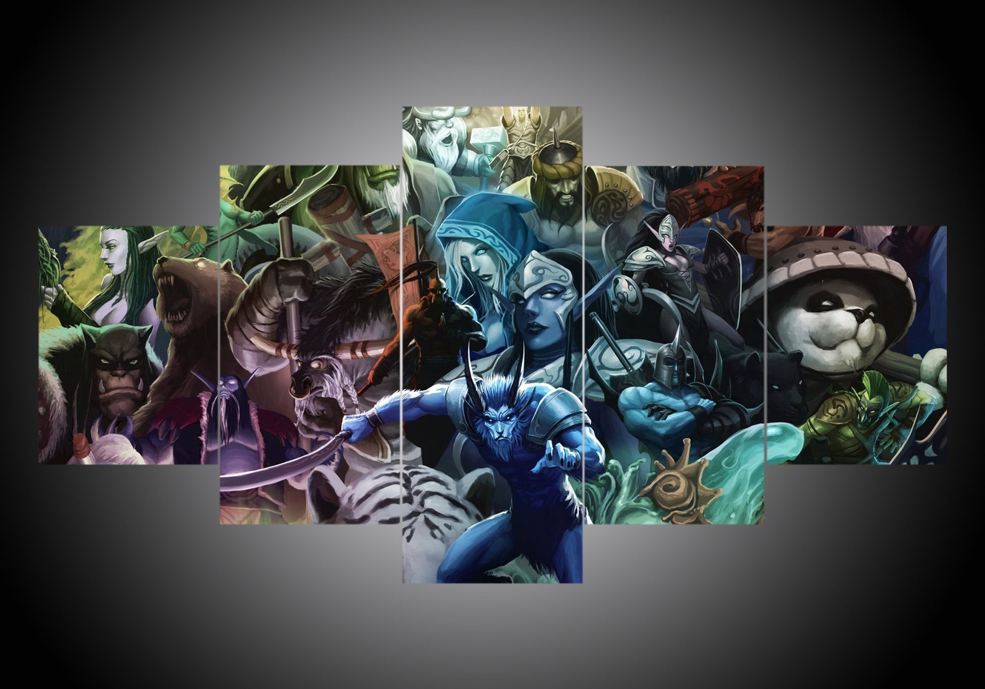 Dota 5 – Gaming Canvas Wall Art