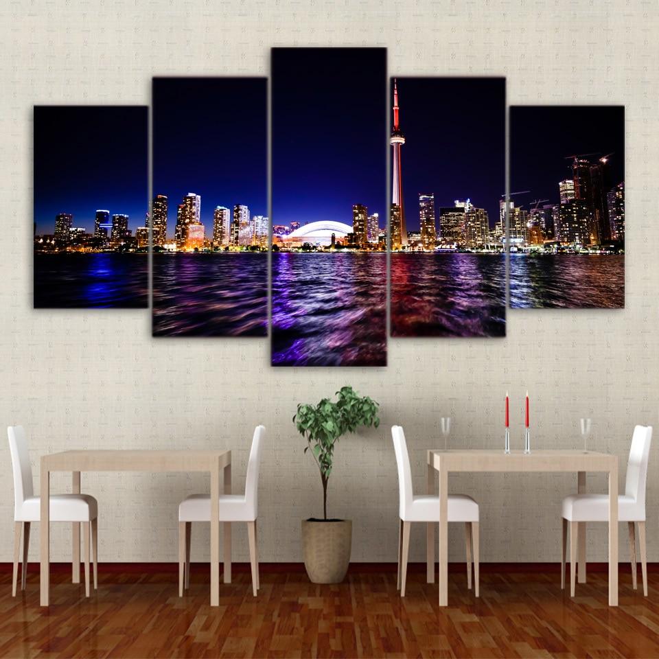 Downtown Toronto 01 – Nature Canvas Wall Art