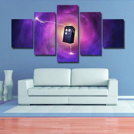 Dr Who 01 – Movie Canvas Wall Art