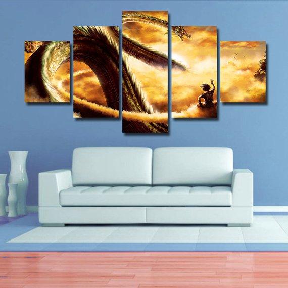 Dragon 05 – Anime Canvas Wall Art