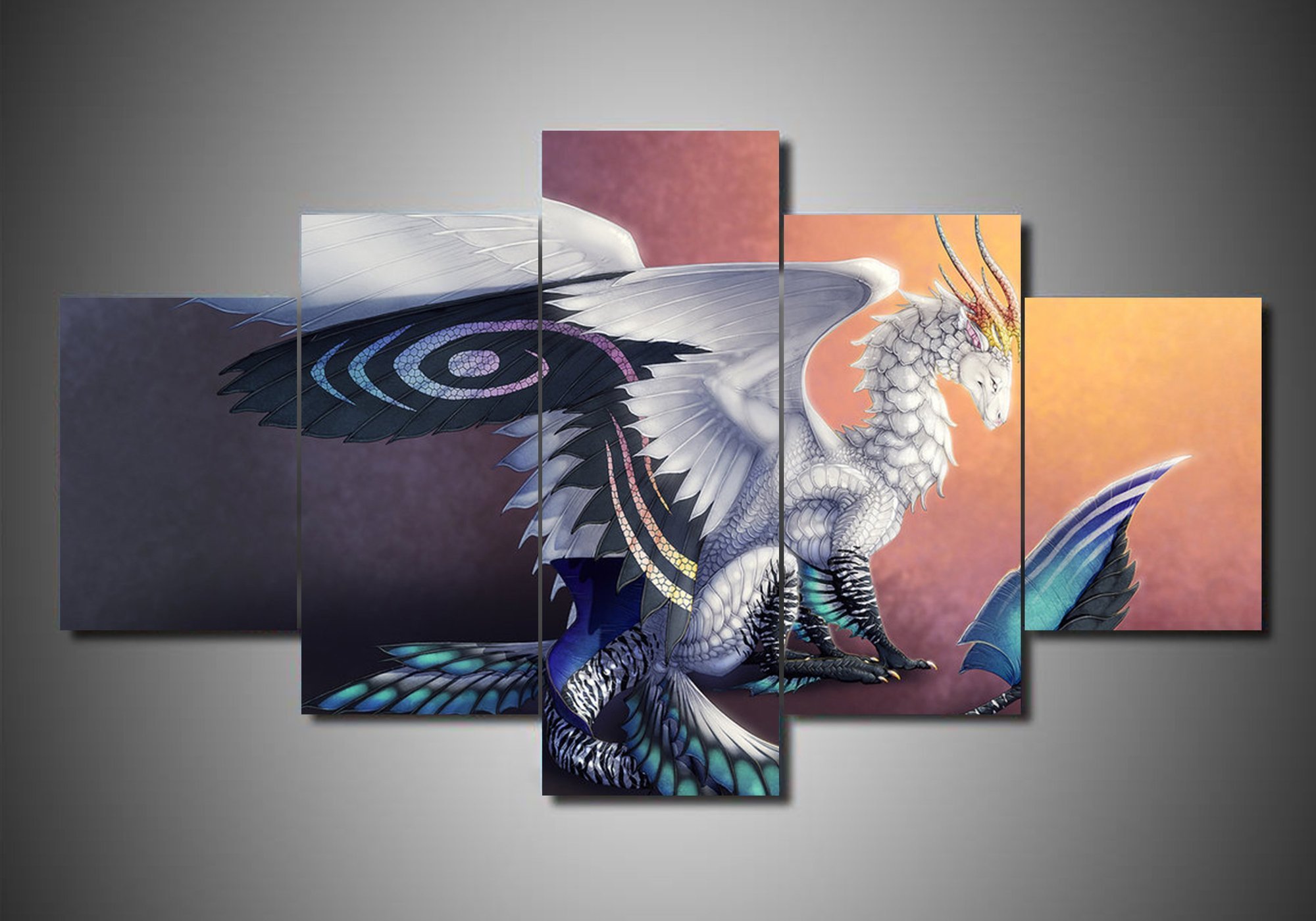 Dragon 11 – Abstract Canvas Wall Art