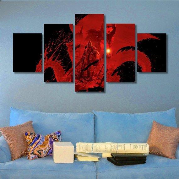 Dragon Age Origins – Gaming Canvas Wall Art