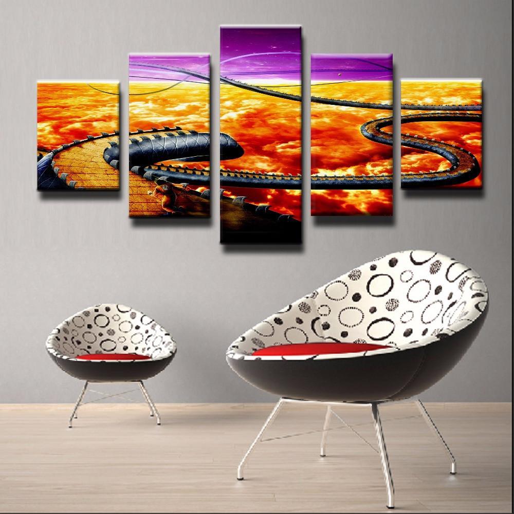 Dragon Ball 13 – Cartoon Canvas Wall Art