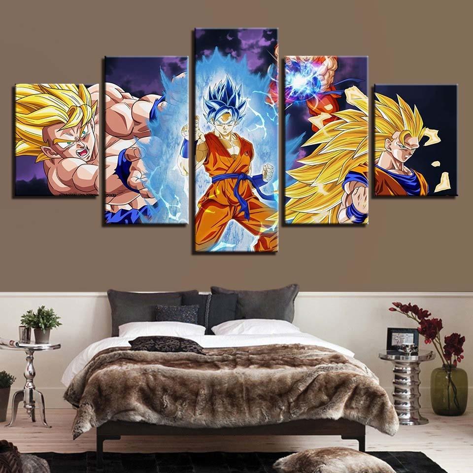 Dragon Ball Animation Simple 4 – Anime Canvas Wall Art