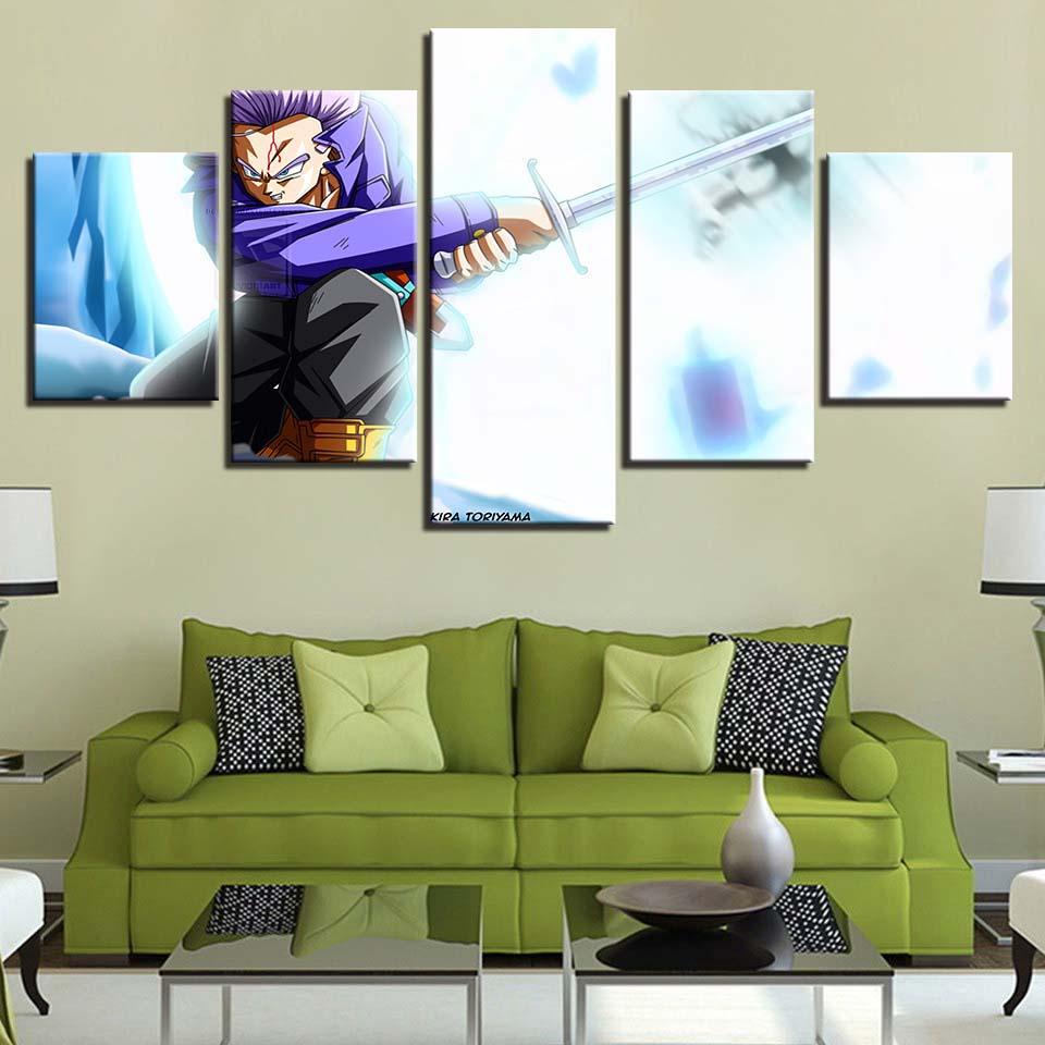 Dragon Ball Animation Simple – Anime Canvas Wall Art