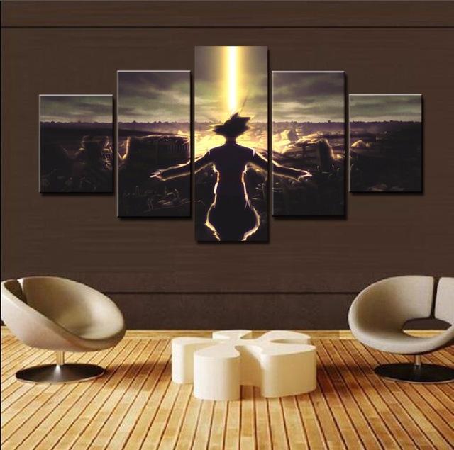 Dragon Ball Black Goku – Anime Canvas Wall Art