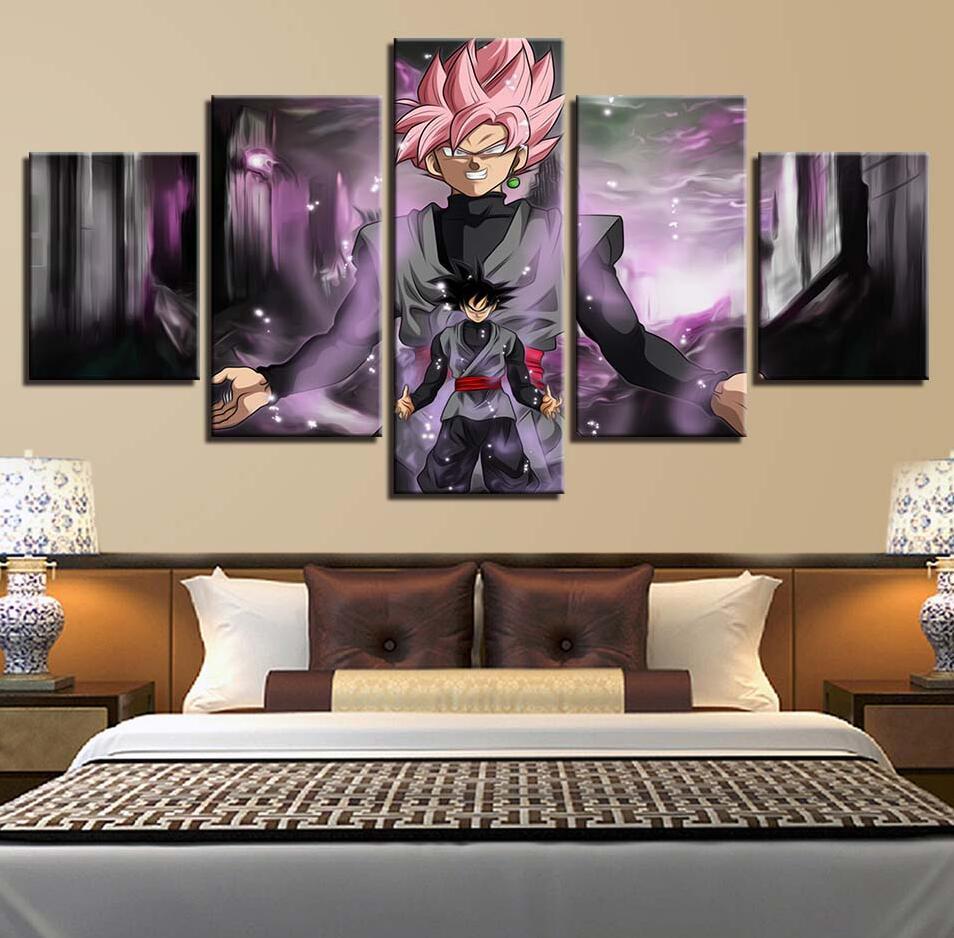 Dragon Ball Characters 1 – Anime Canvas Wall Art