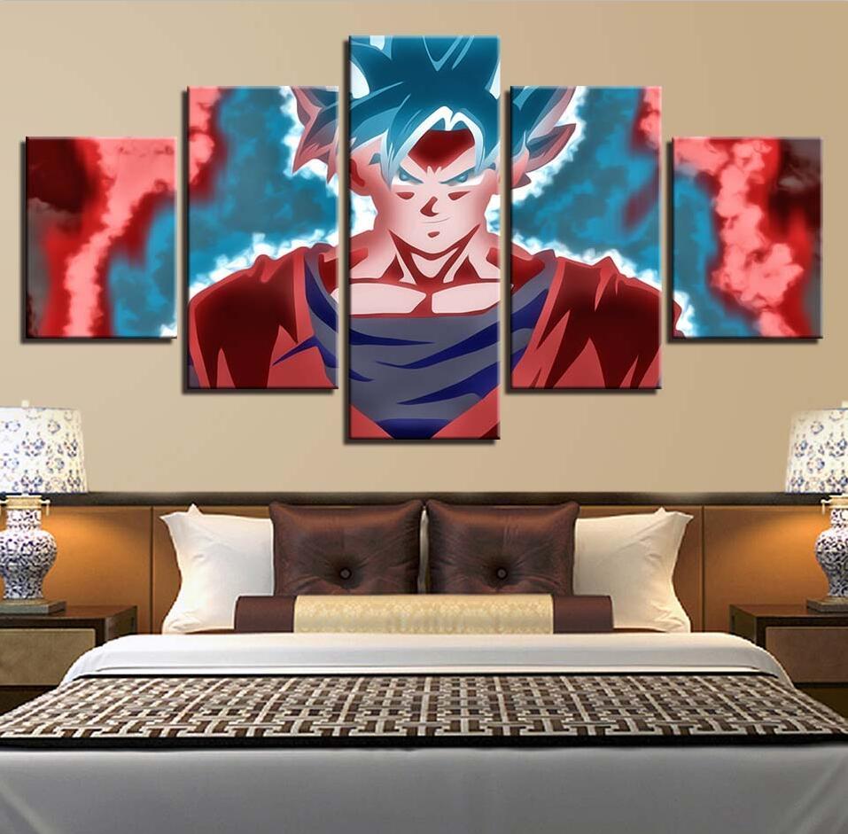 Dragon Ball Characters 2 – Anime Canvas Wall Art