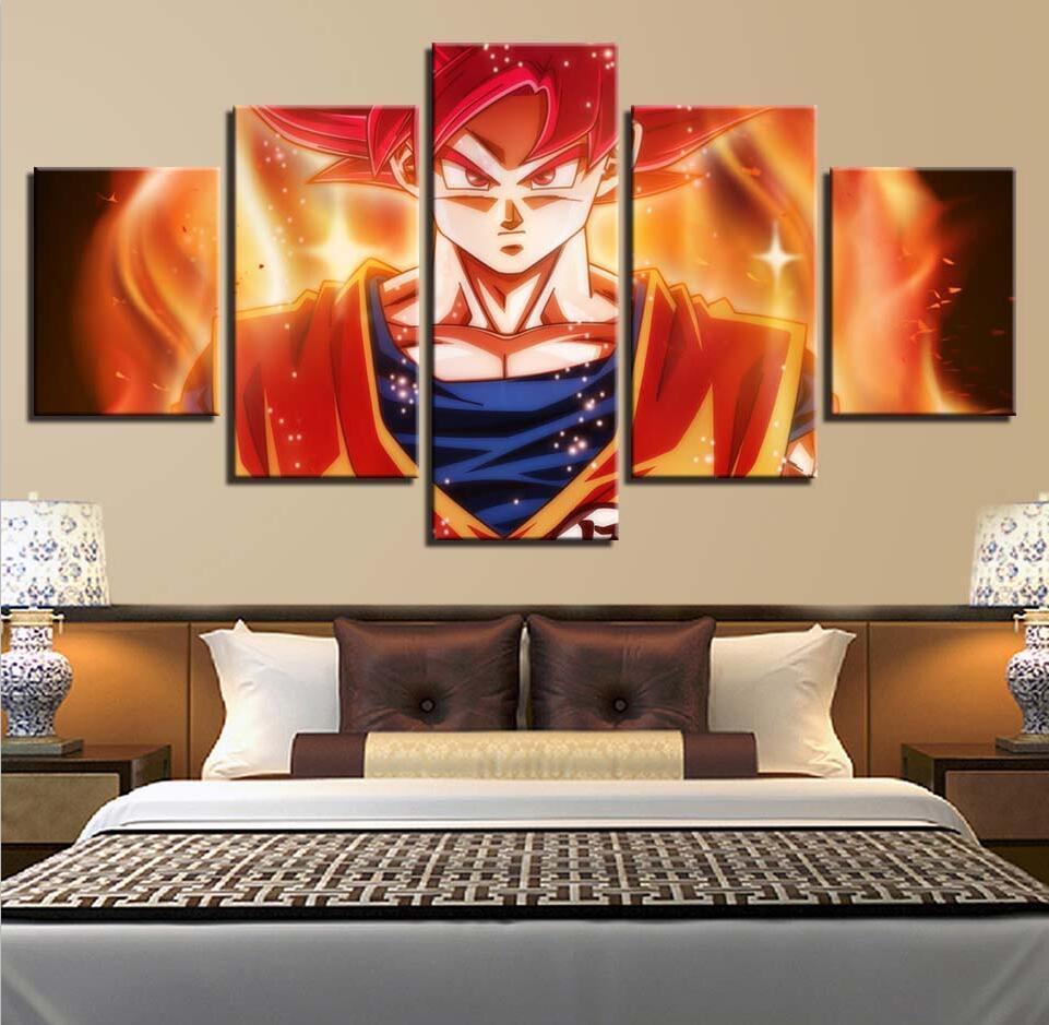 Dragon Ball Characters 3 – Anime Canvas Wall Art