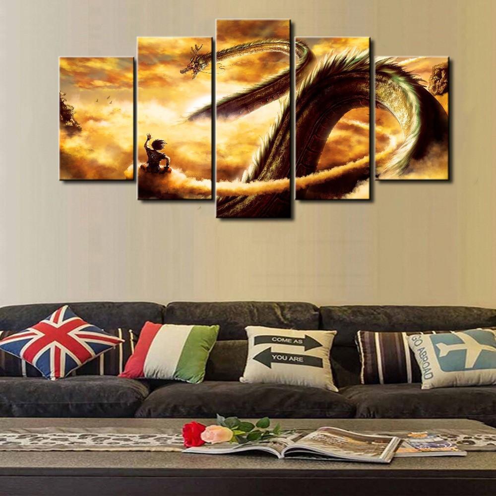 Dragon Ball Fans – Cartoon Canvas Wall Art