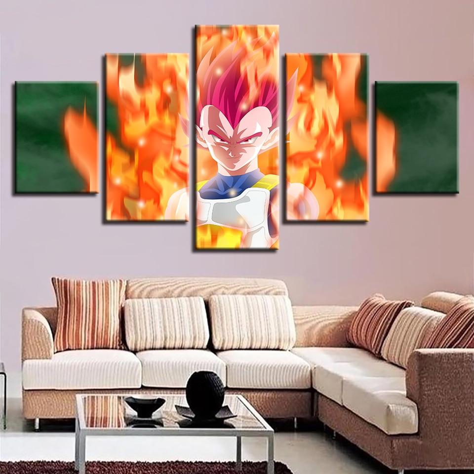 Dragon Ball Frame – Anime Canvas Wall Art