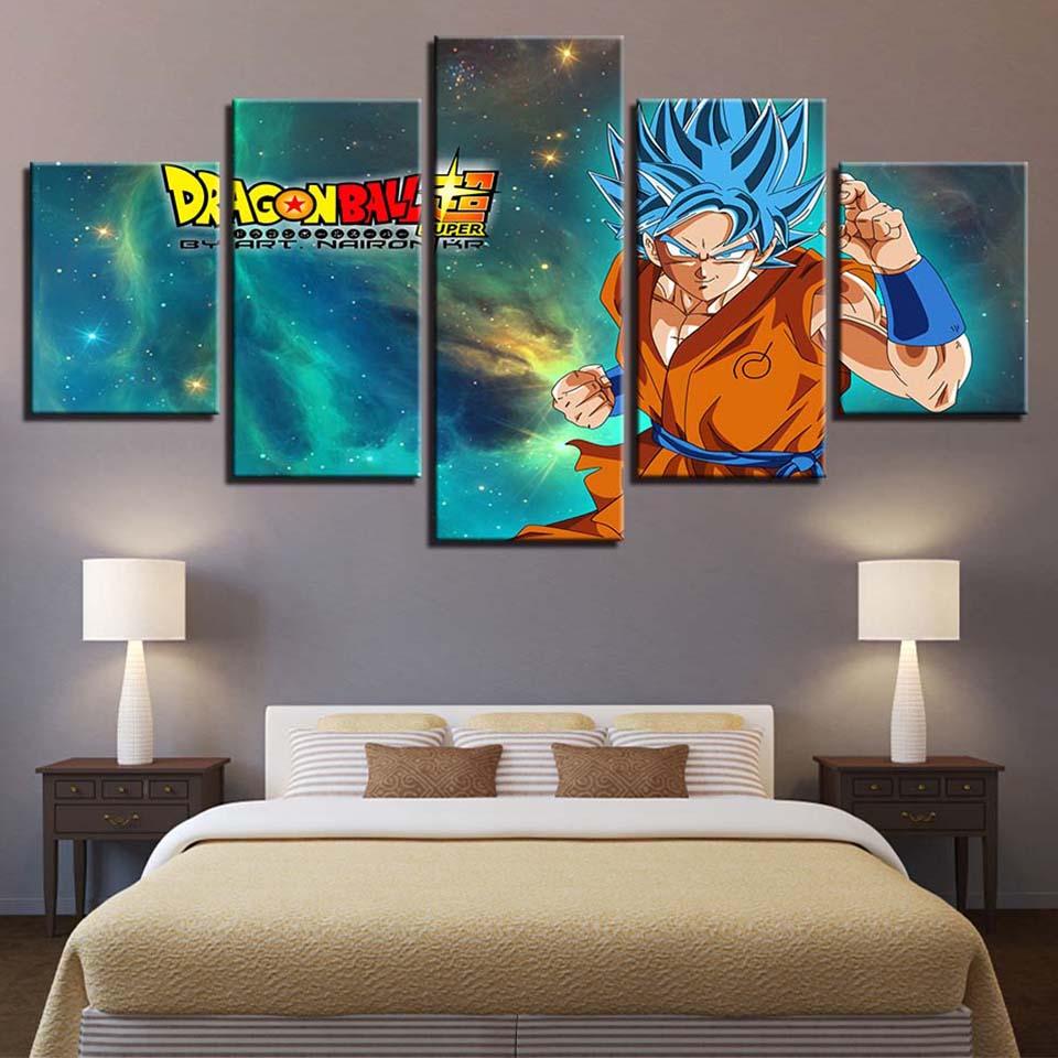 Dragon Ball Goku 18 – Anime Canvas Wall Art