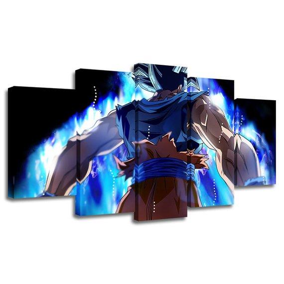 Dragon Ball Goku Ultra Instinct 3 – Anime Canvas Wall Art