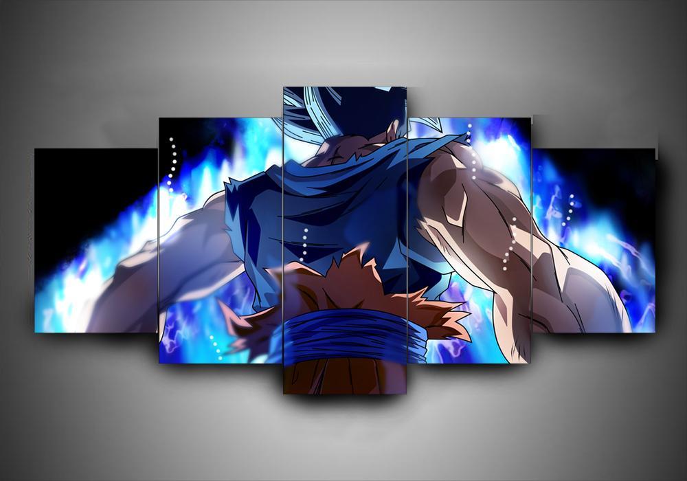 Dragon Ball – Goku Ultra Instinct – Anime Canvas Wall Art