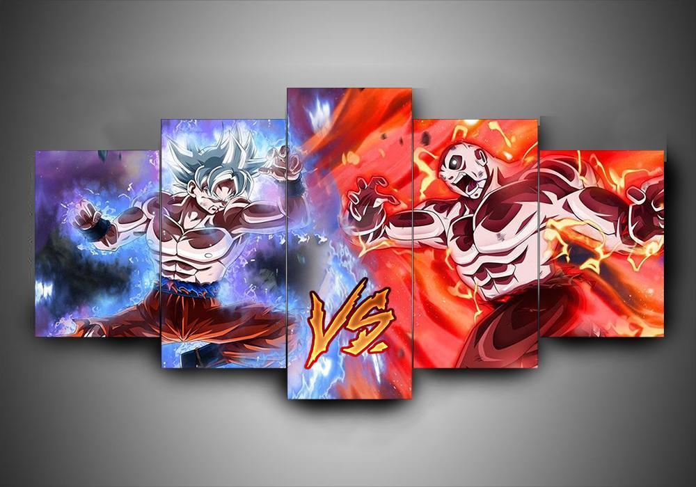 Dragon Ball – Goku Vs Jiren – Anime Canvas Wall Art