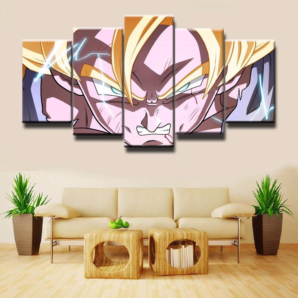 Dragon Ball Modern Decorative Art – Cartoon Canvas Wall Art
