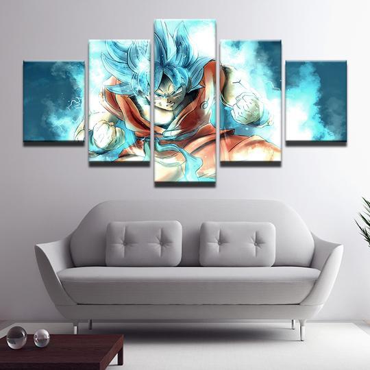 Dragon Ball Super Son Goku Monkey King – Anime Canvas Wall Art