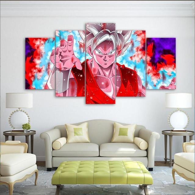 Dragon Ball Z Goku Super – Anime Canvas Wall Art