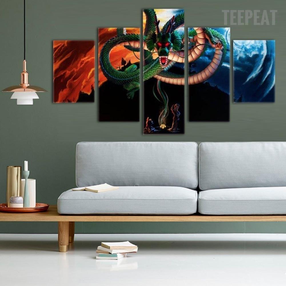 Dragon Ball Z : Shenron’S Wish 1 – Anime Canvas Wall Art