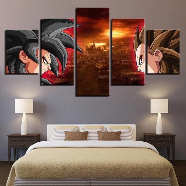 Dragon Ball Z Super Saiyan – Anime Canvas Wall Art