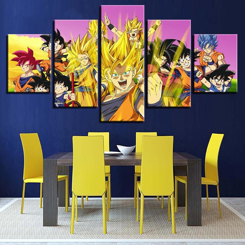 Dragon Balls 63 – Anime Canvas Wall Art