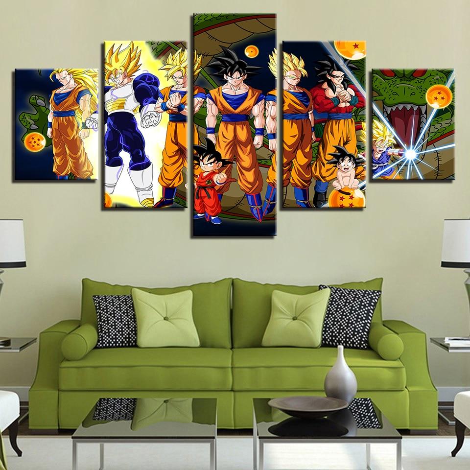 Dragon Balls 84 – Anime Canvas Wall Art