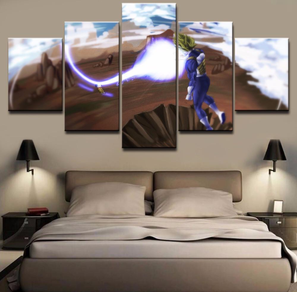 Dragon Balls Power – Cartoon Canvas Wall Art