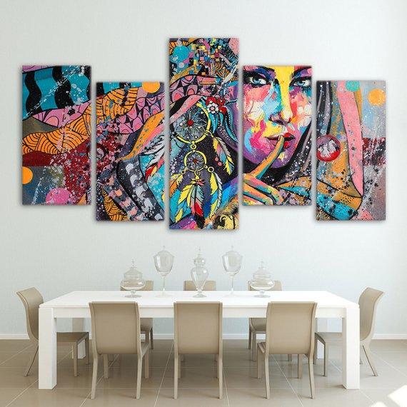 Dream Catcher – Abstract Canvas Wall Art