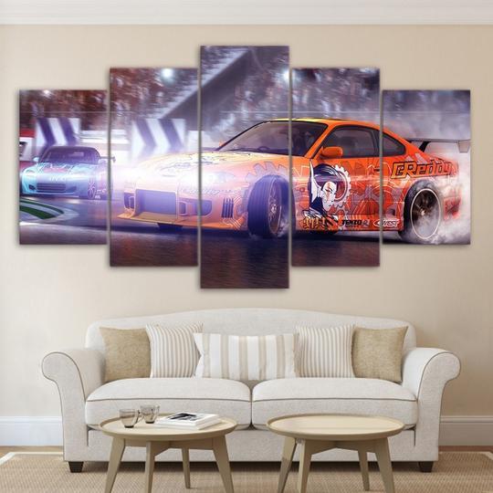 Drifting Drift Racing – Automative Canvas Wall Art