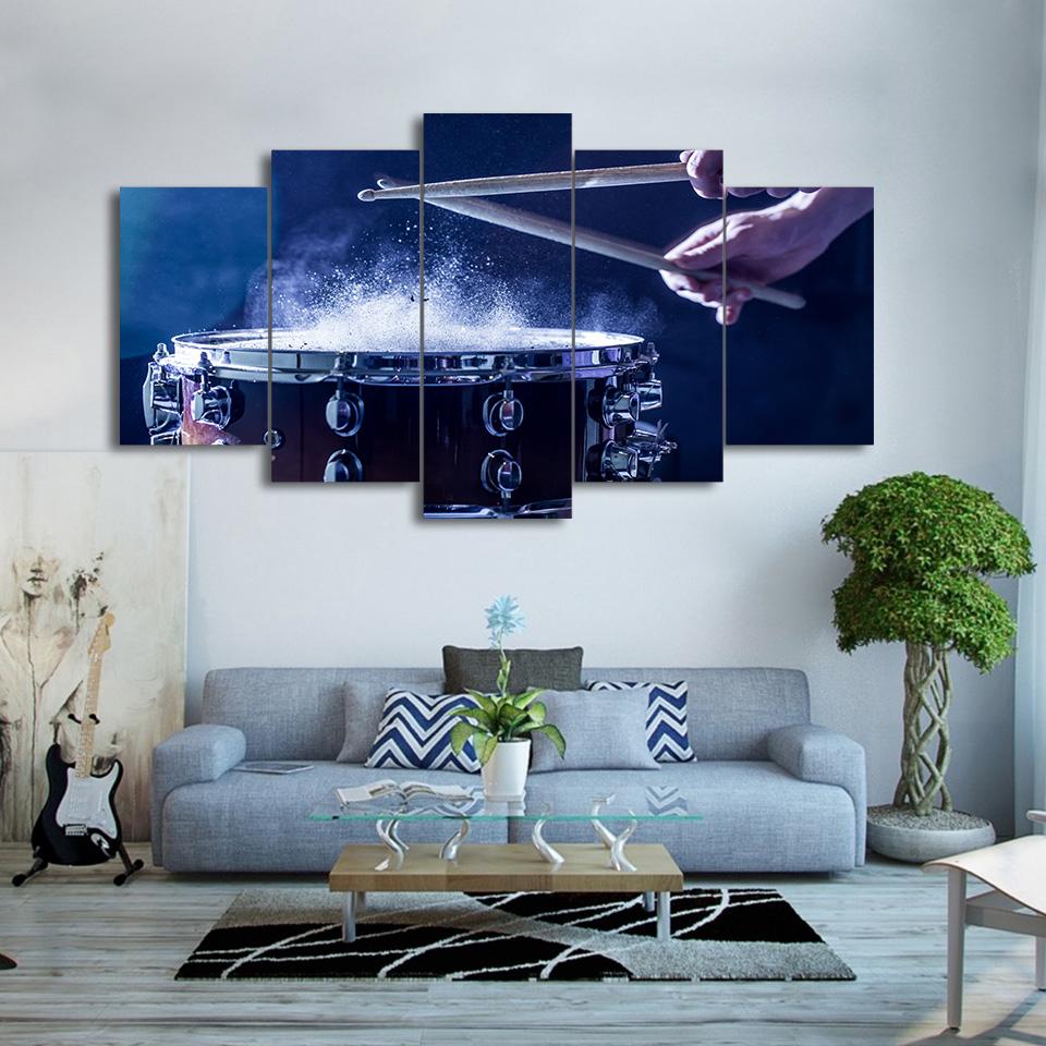 Drum Musical Instrument – Music Canvas Wall Art