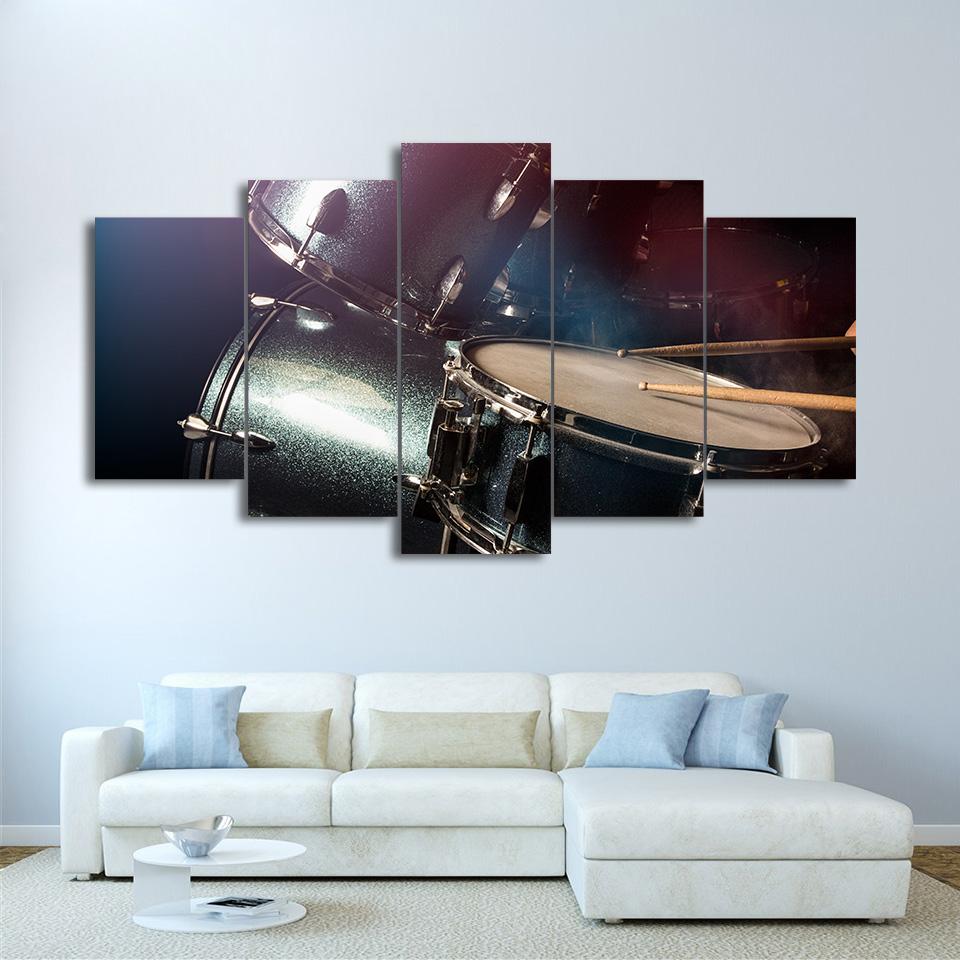Drum Musical Instruments – Music Canvas Wall Art
