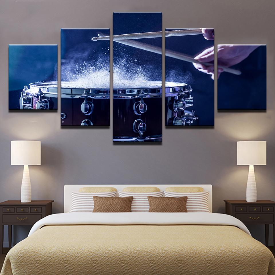 Drums – Music Canvas Wall Art