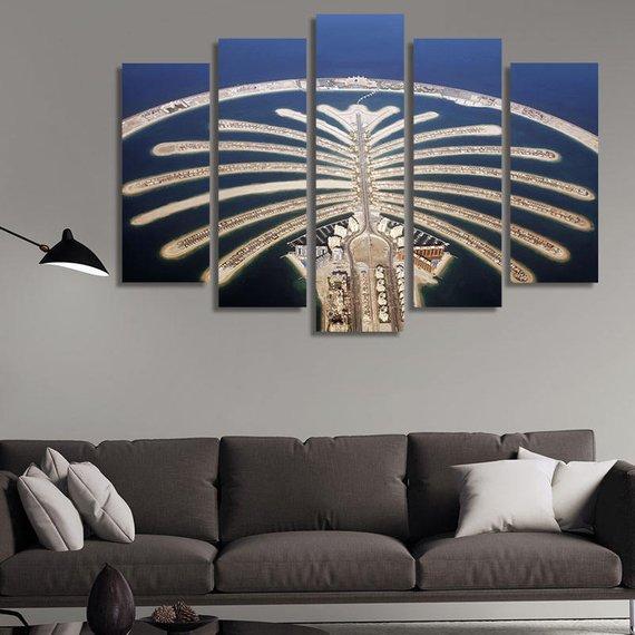 Dubai Palm Jumeirah – Nature Canvas Wall Art