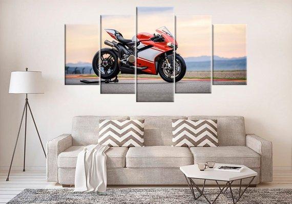 Ducati Large Superbike – Automative Canvas Wall Art