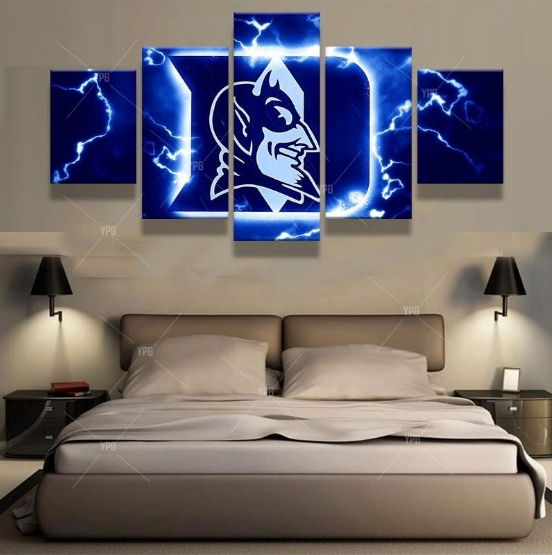 Duke Blue Devils Basketball Sports – Sport Canvas Wall Art