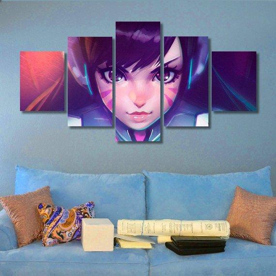 Dva – Gaming Canvas Wall Art