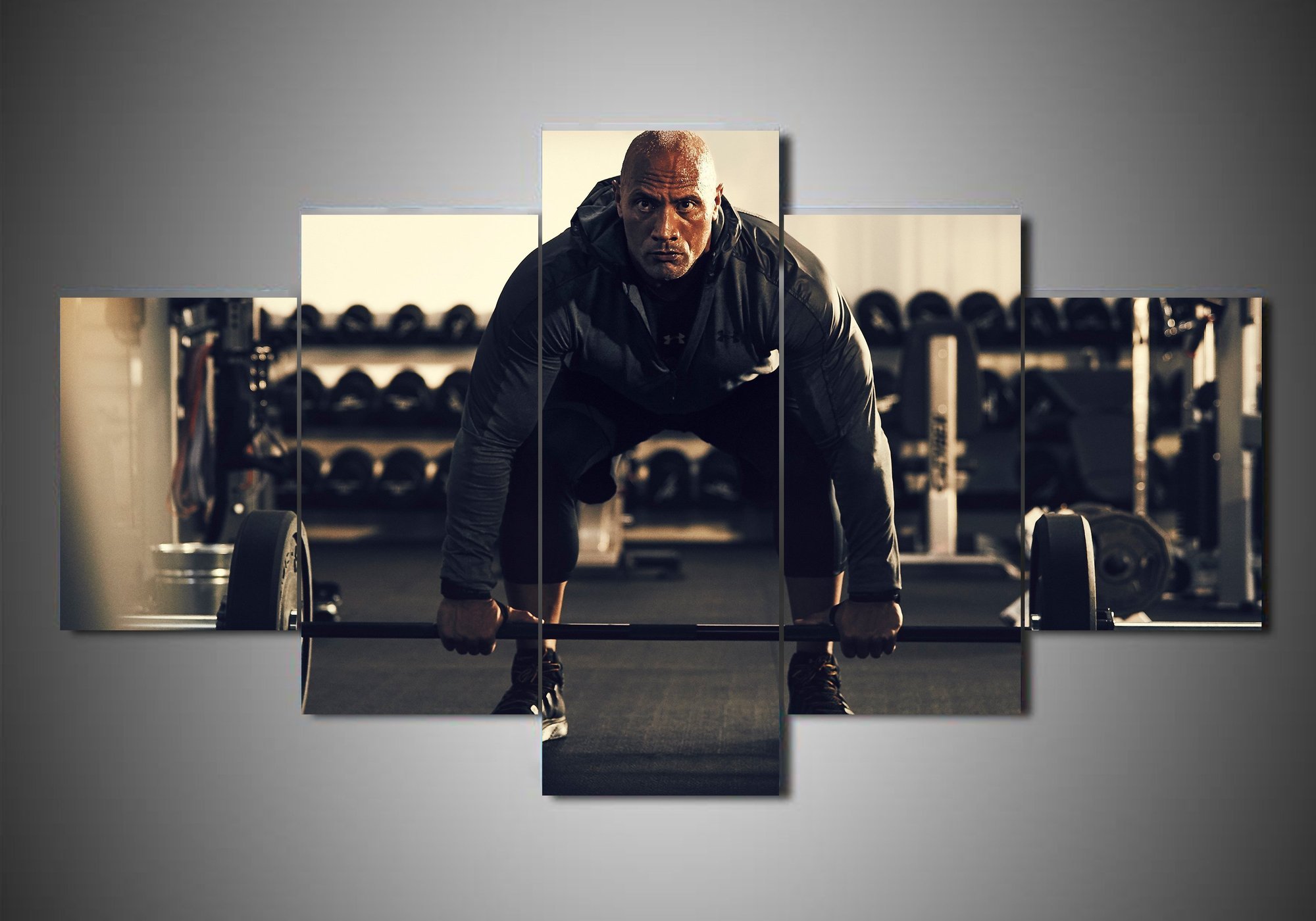 Dwayne Johnson 3 – Famous Person Canvas Wall Art