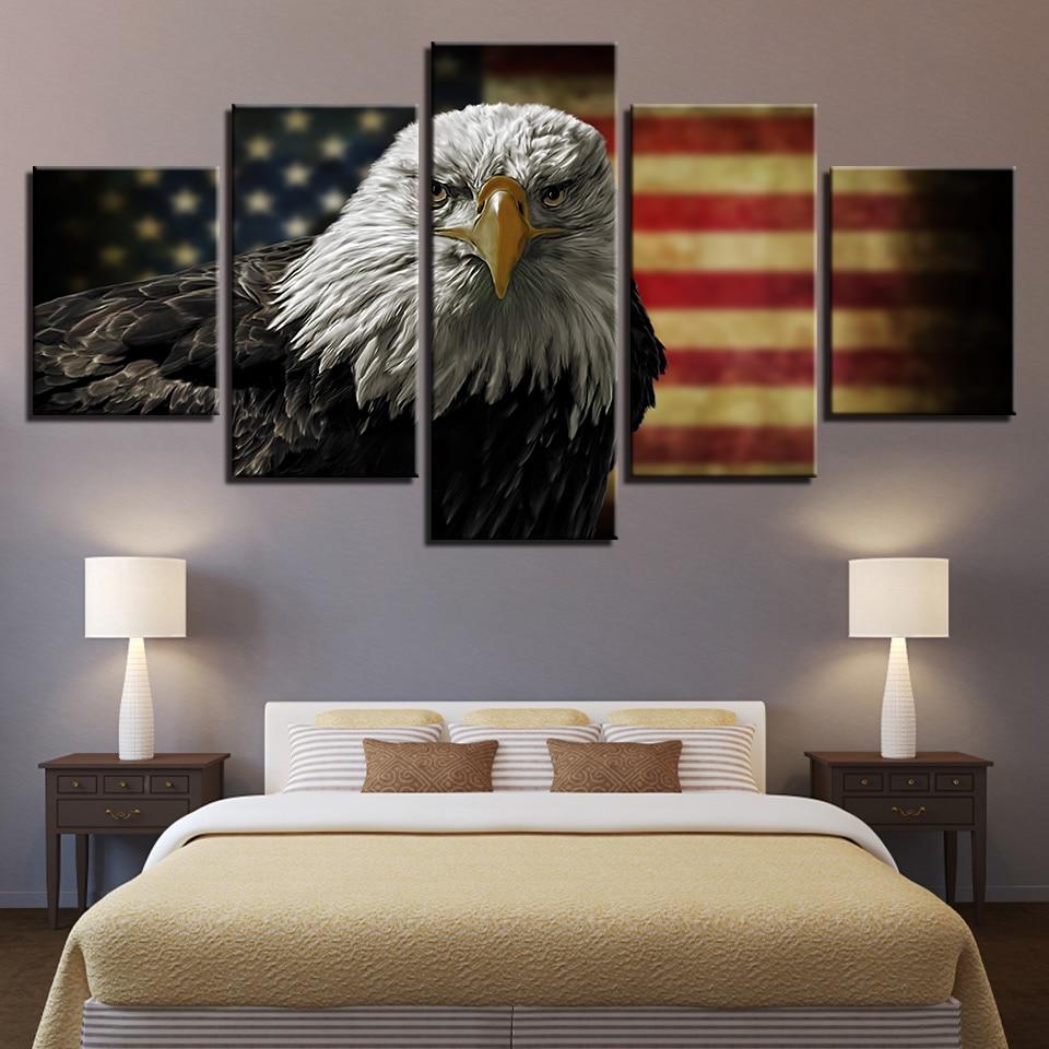 Eagle 8 – Animal Canvas Wall Art